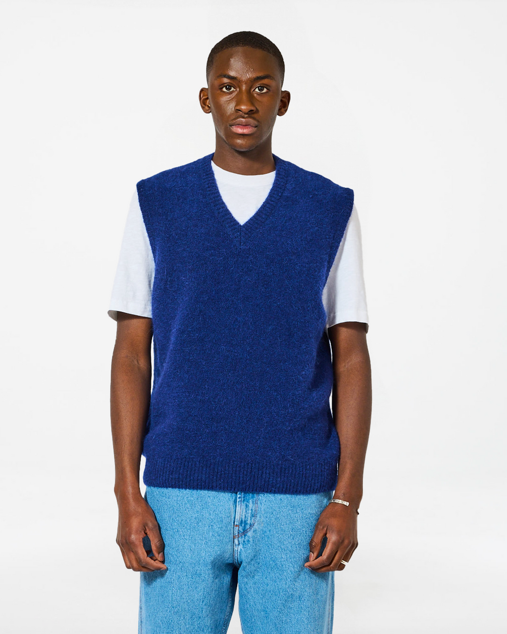 BABY FIRAS DARK BLUE SWEATER