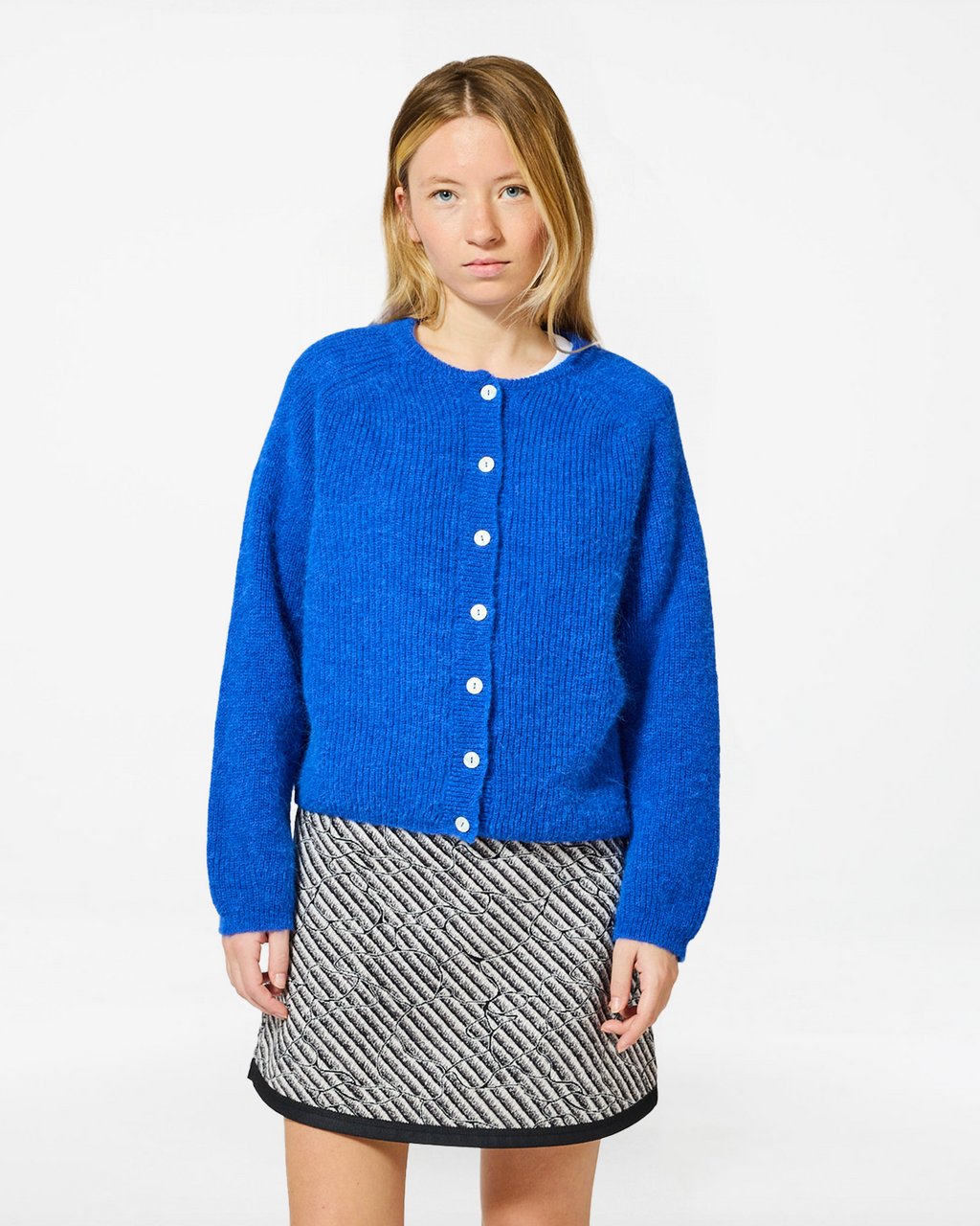 HARPER BIG BLUE CARDIGAN