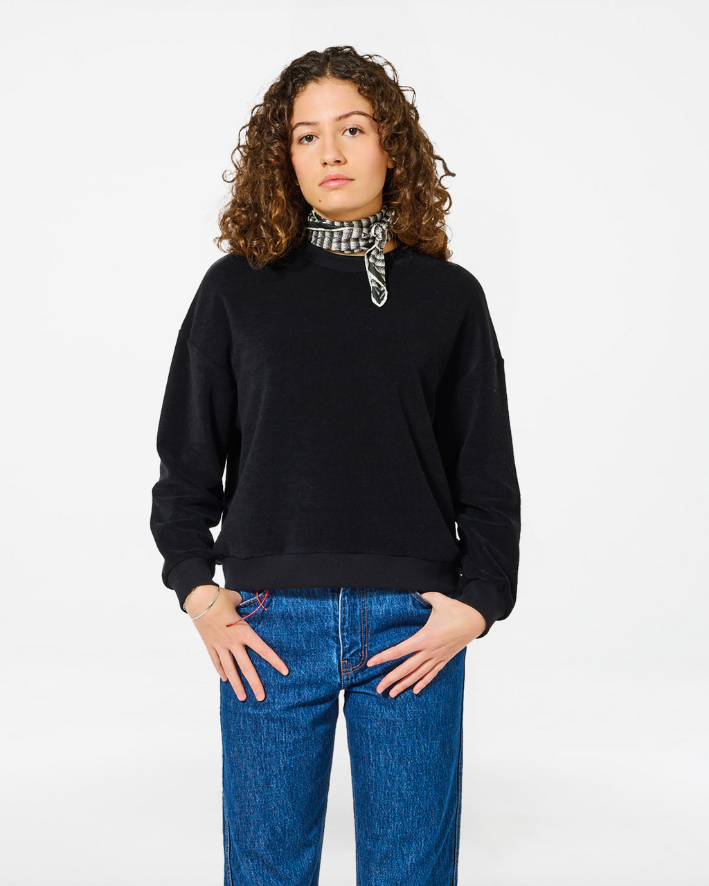 SWEATSHIRT KALLOS BLACK