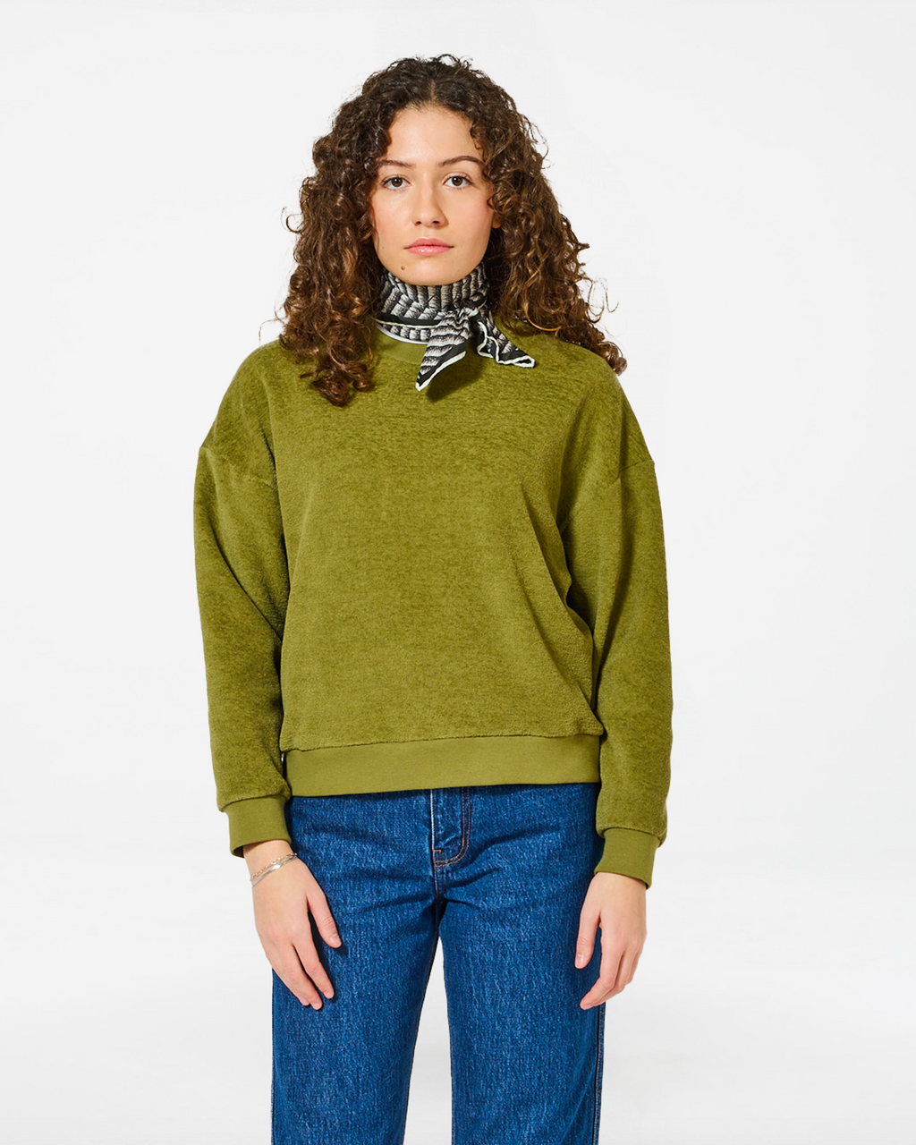 KALLOS SWEATSHIRT ROSEMARY GREEN