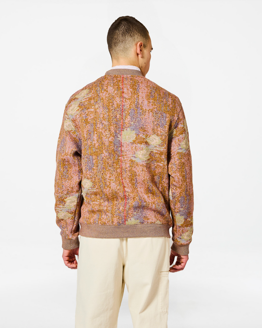 SWEATSHIRT PAC NYMPHEAS MULTI-KHAKI