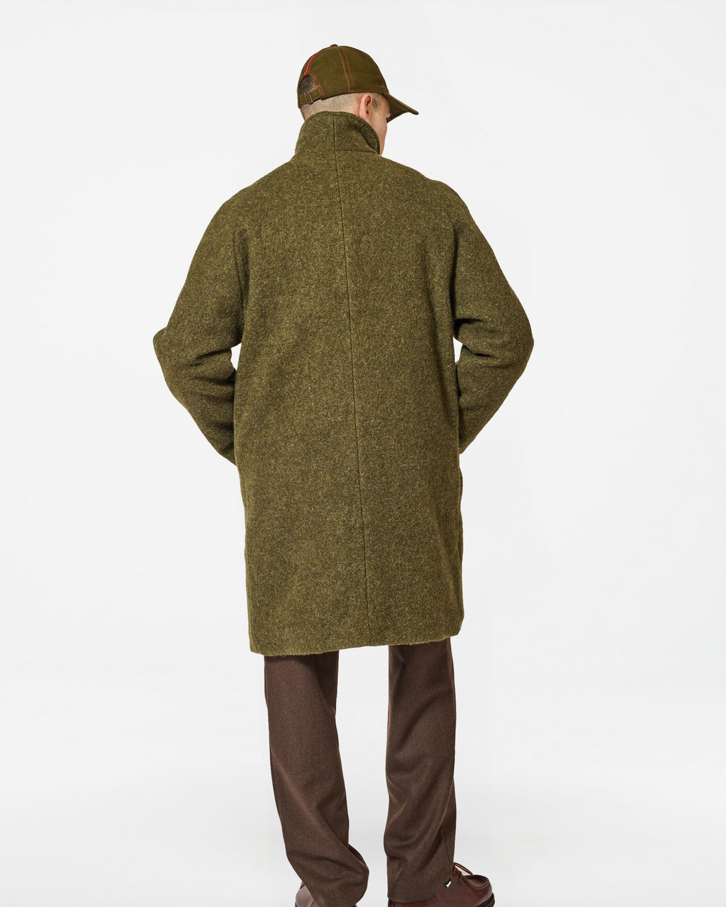 STEVE SHEEP COAT GREENERY