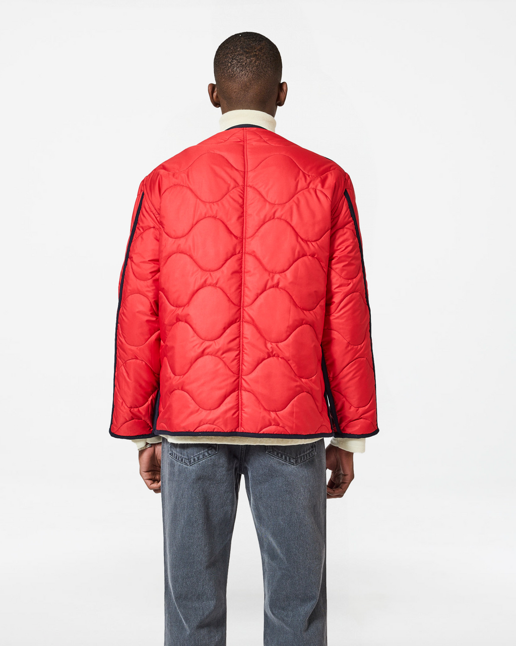 SUPERLIGHT LINER JACKET NAVY-RED