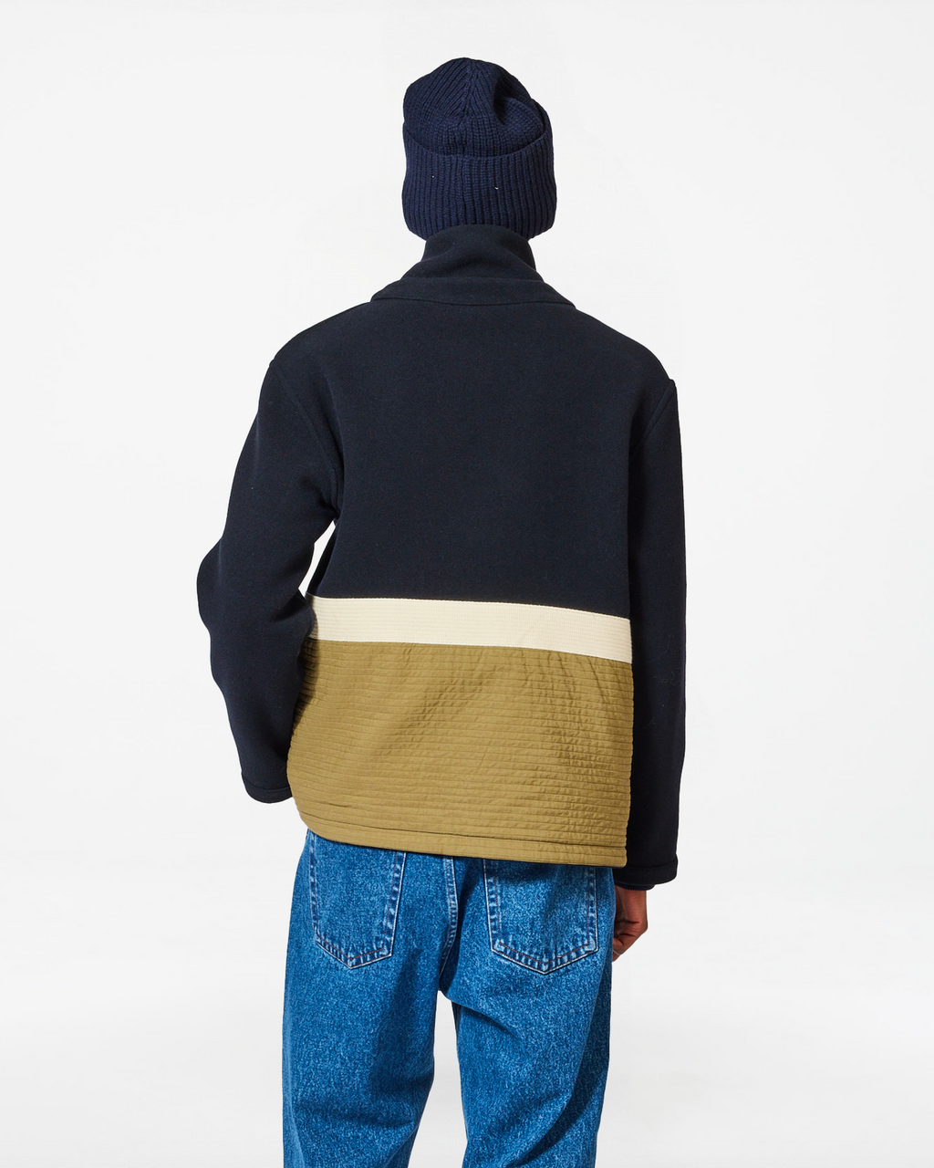 VESTE SWIT WOOL DARK NAVY