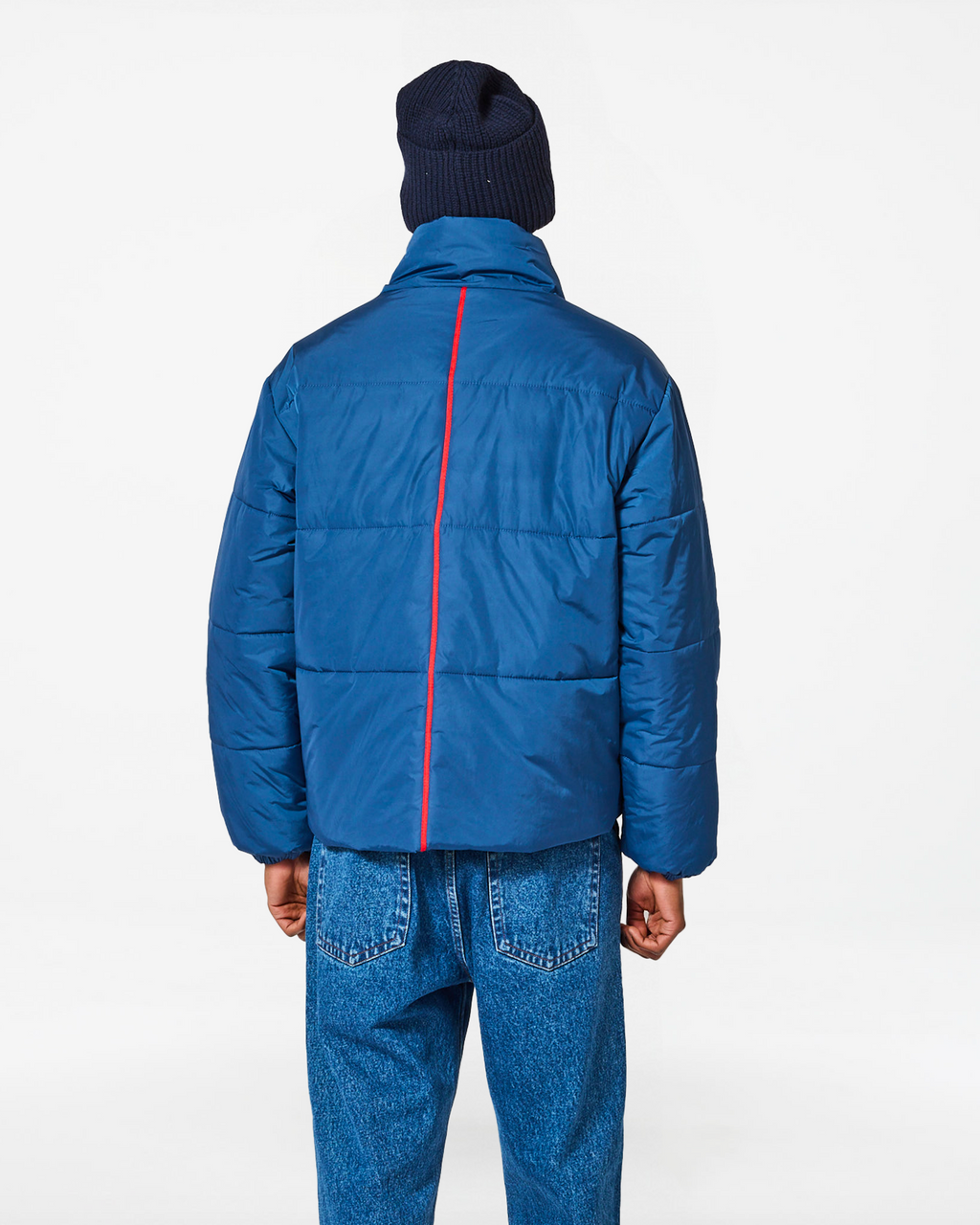 TOBIAS INGA COAT FADED BLUE