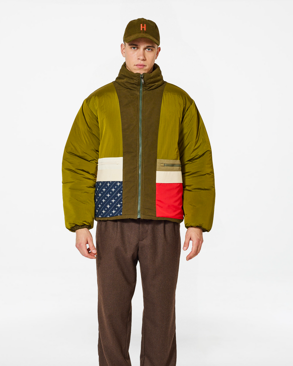 TOBIAS PEACH COAT KHAKI