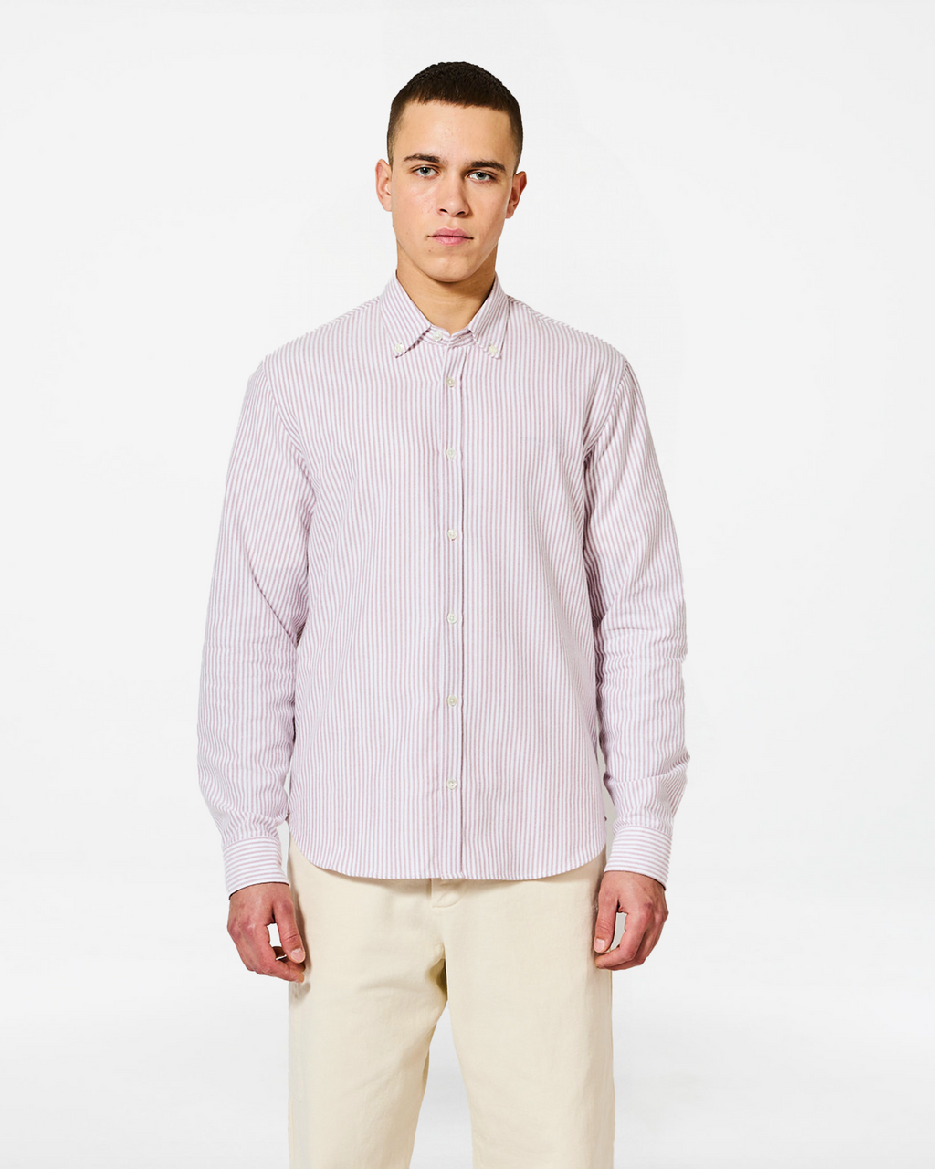 TOKYO CARD RED STRIPES SHIRT