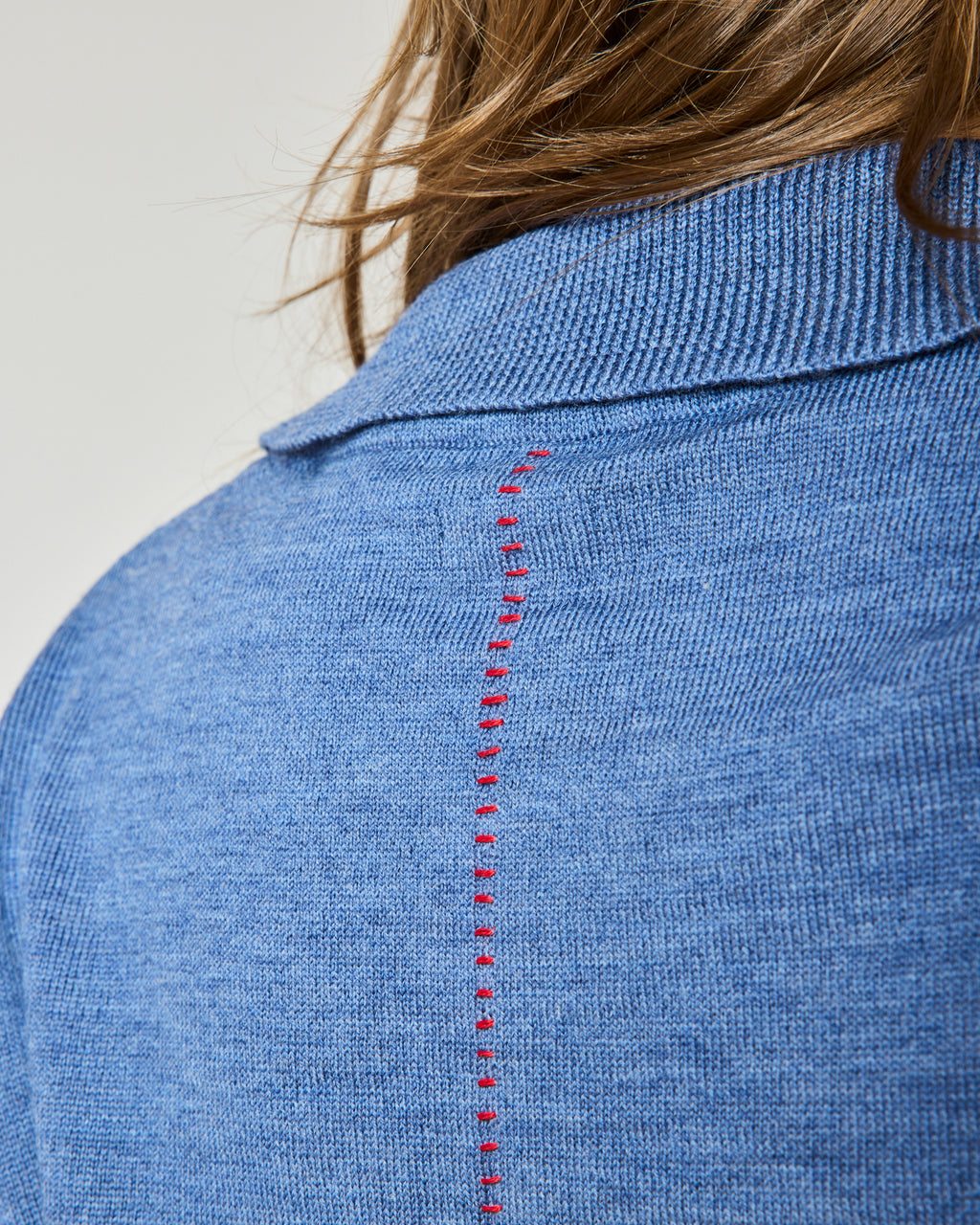 PULL DAHLIA MERINO BLUE LAKE