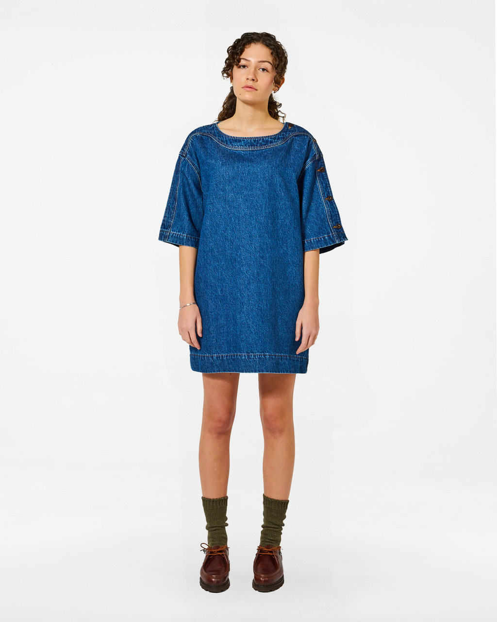DANIELA ADON WASHED DRESS