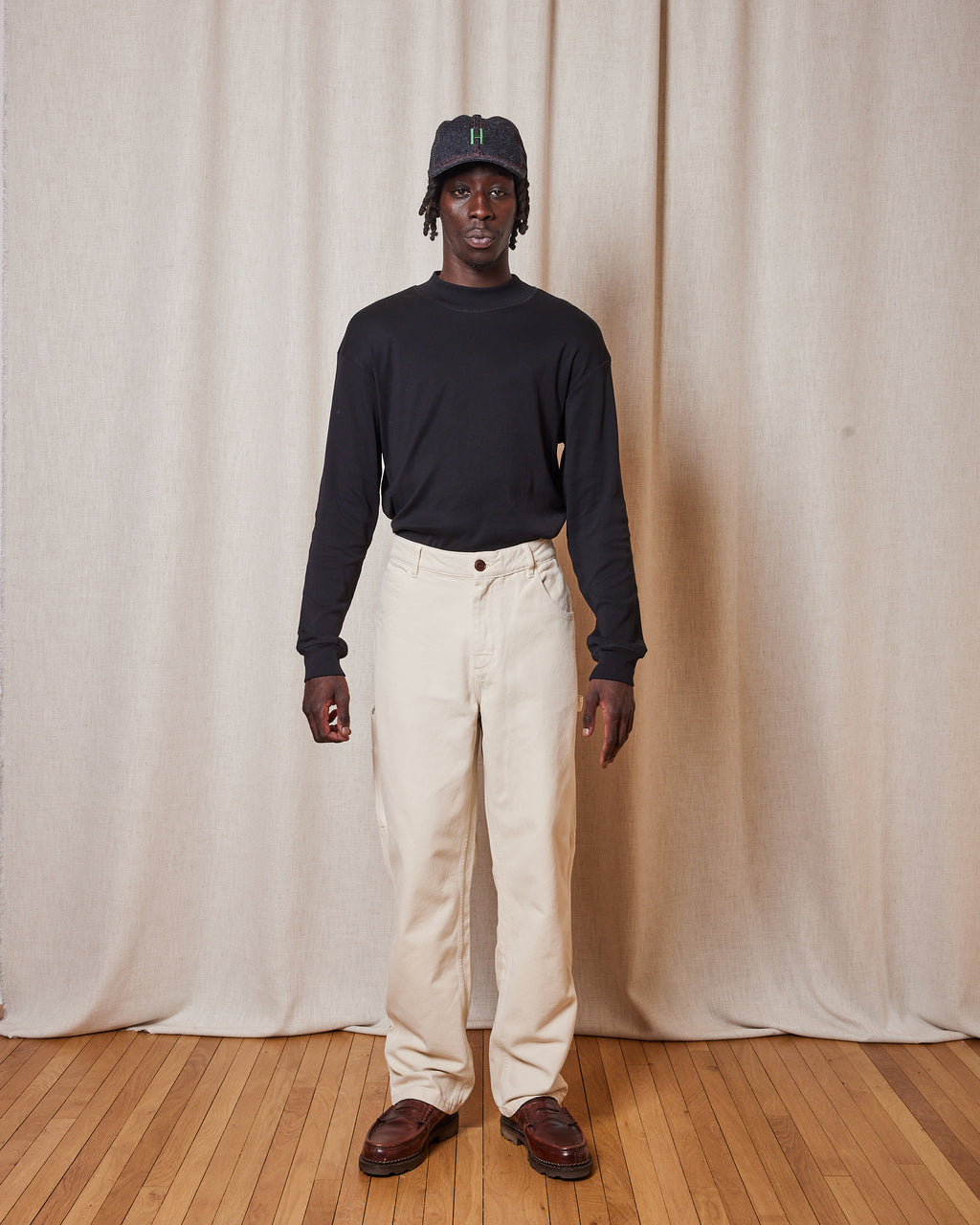 DAVID MANTRA CREAM TROUSERS