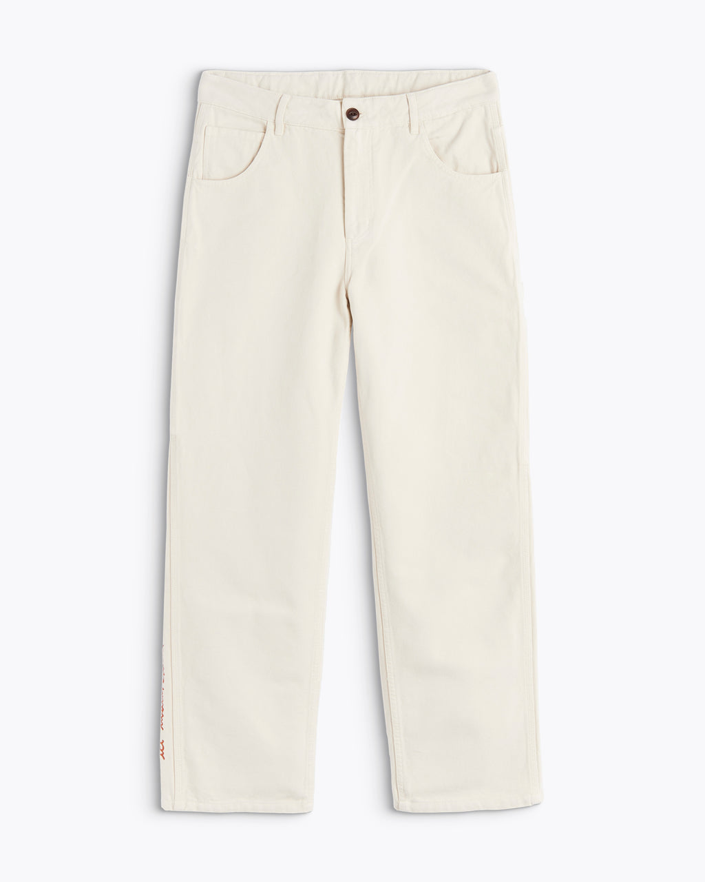 DAVID MANTRA CREAM TROUSERS