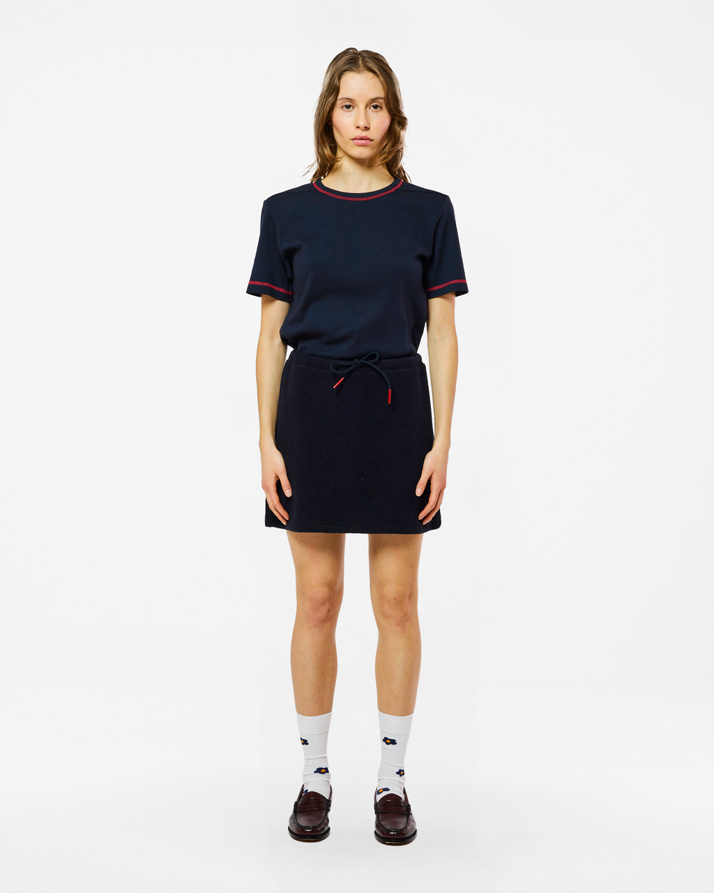 JUPE DEMETER DARK NAVY