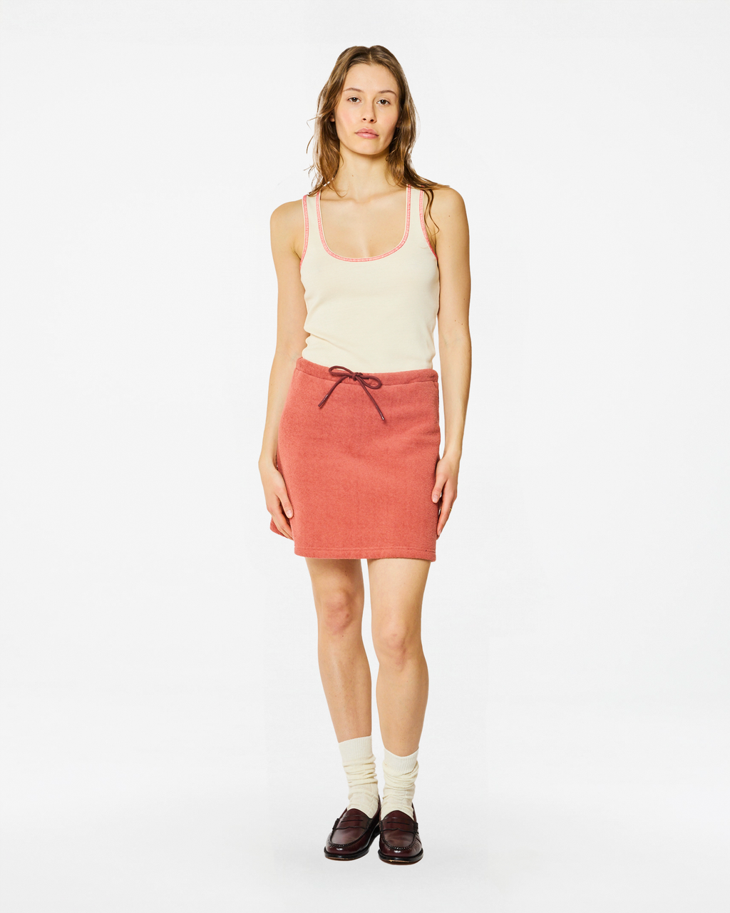 JUPE DEMETER PINK CLAY