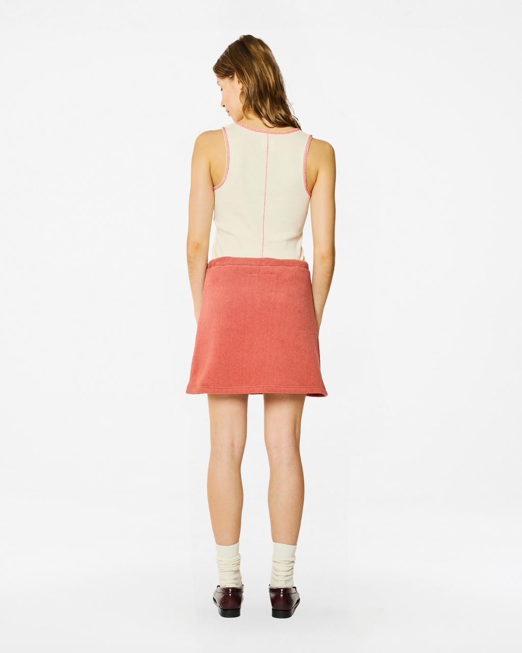 JUPE DEMETER PINK CLAY