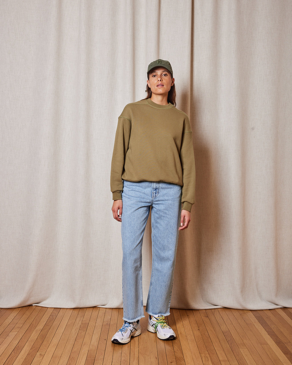 SWEATSHIRT DORA LIZARD GREEN