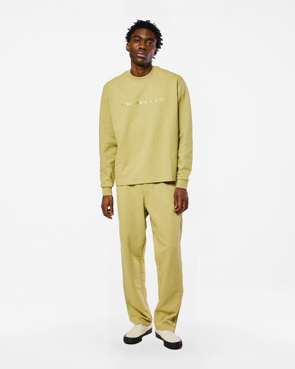 T-SHIRT MANCHES LONGUES EARL GRAINE SWAMP GREEN