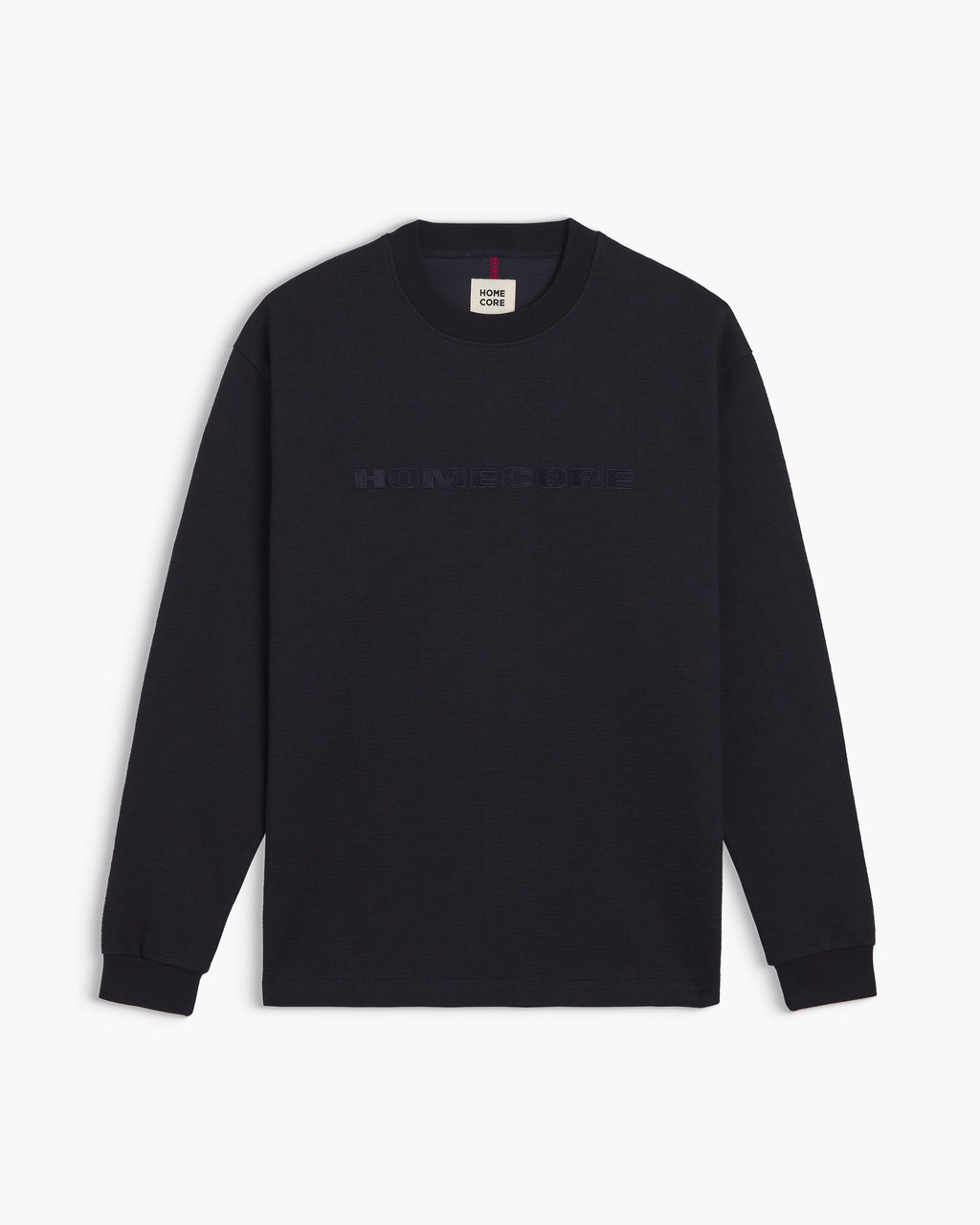 T-SHIRT MANCHES LONGUES EARL GRAINE DARK NAVY