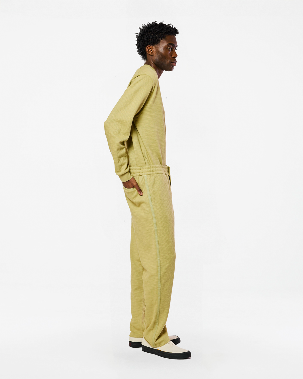 ELIAS GRAINE SWAMP GREEN PANTS