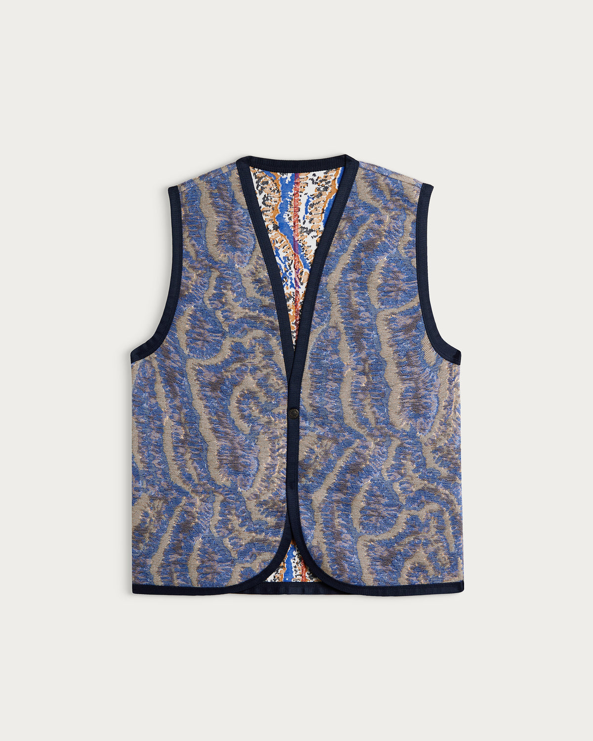 VESTE ELI CORAL BLUE MULTI
