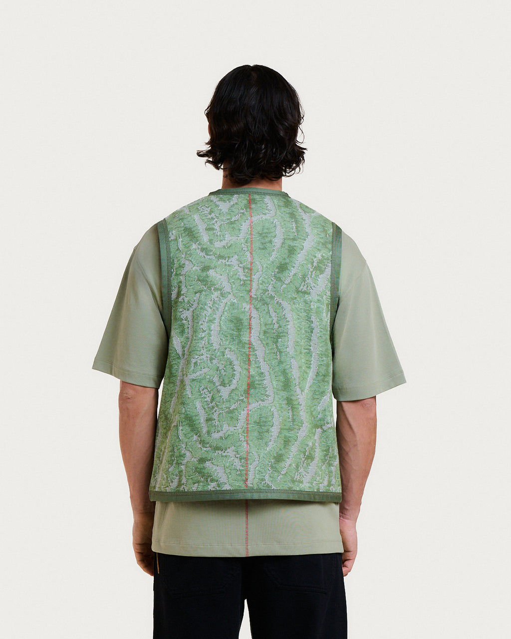 ELI CORAL GREEN MULTI JACKET