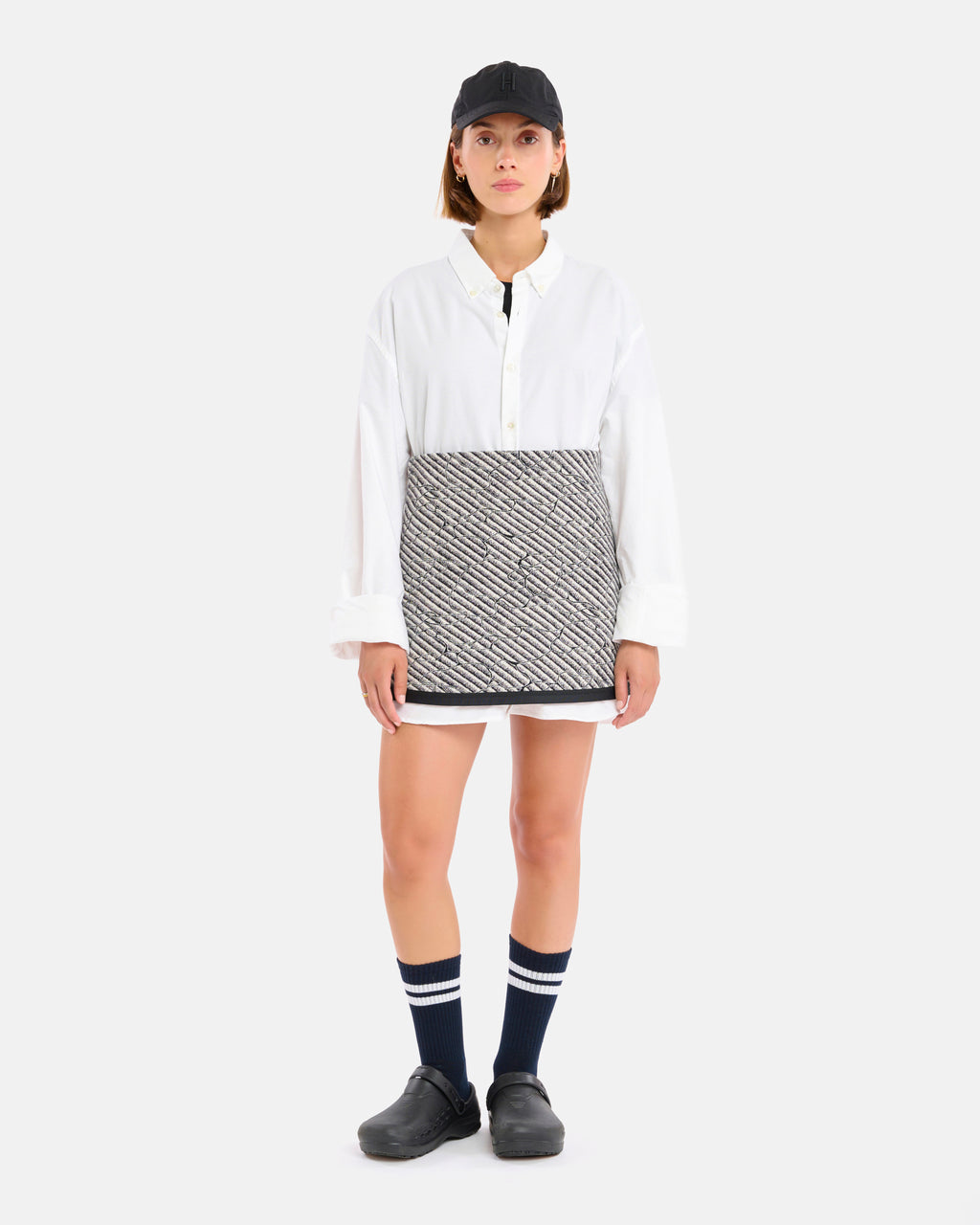 JUPE ELOISE INDUSTRIAL MULTI GREY