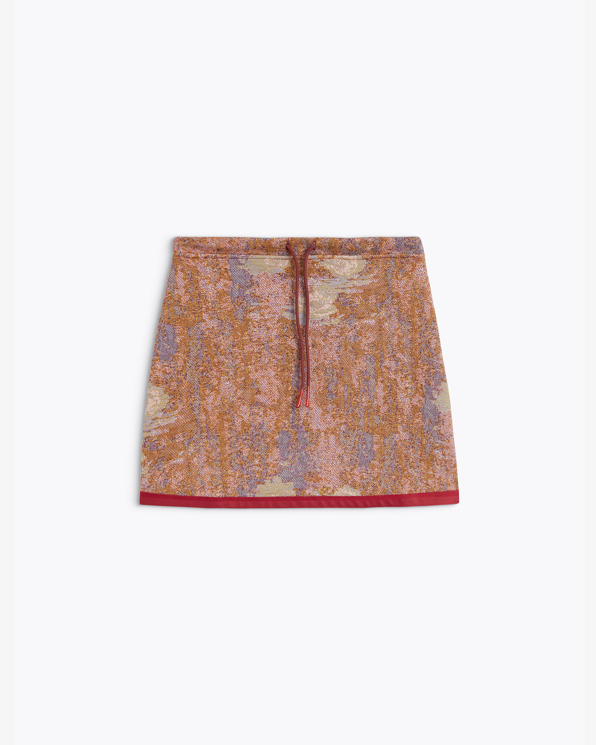 JUPE ELOISE NYMPHEAS MULTI-KHAKI