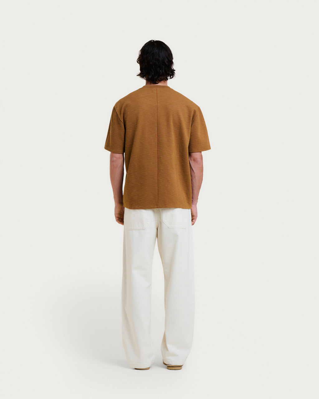 EMILIO SEED ROOT BROWN T-SHIRT