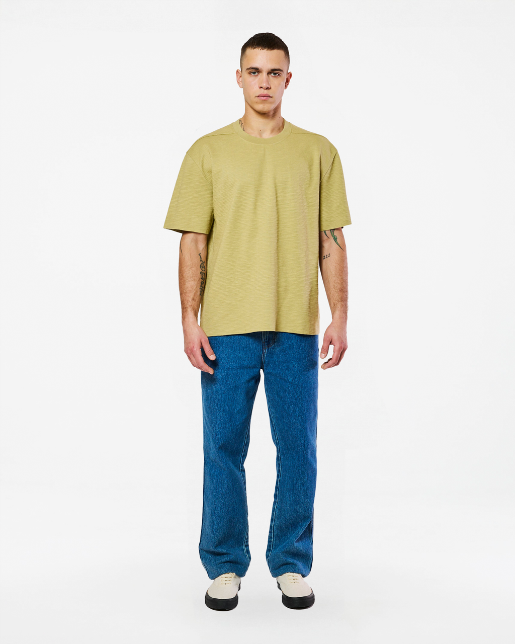 T-SHIRT EMILIO GRAINE SWAMP GREEN