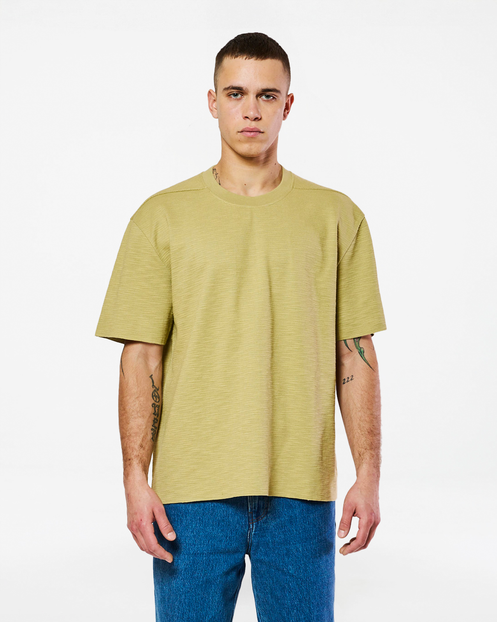 T-SHIRT EMILIO GRAINE SWAMP GREEN