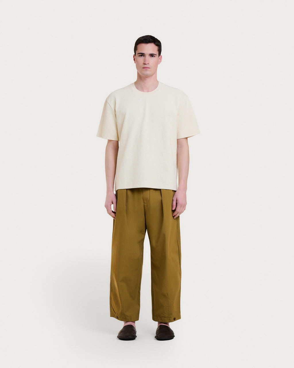 T-SHIRT EMILIO GRAINE CREAM