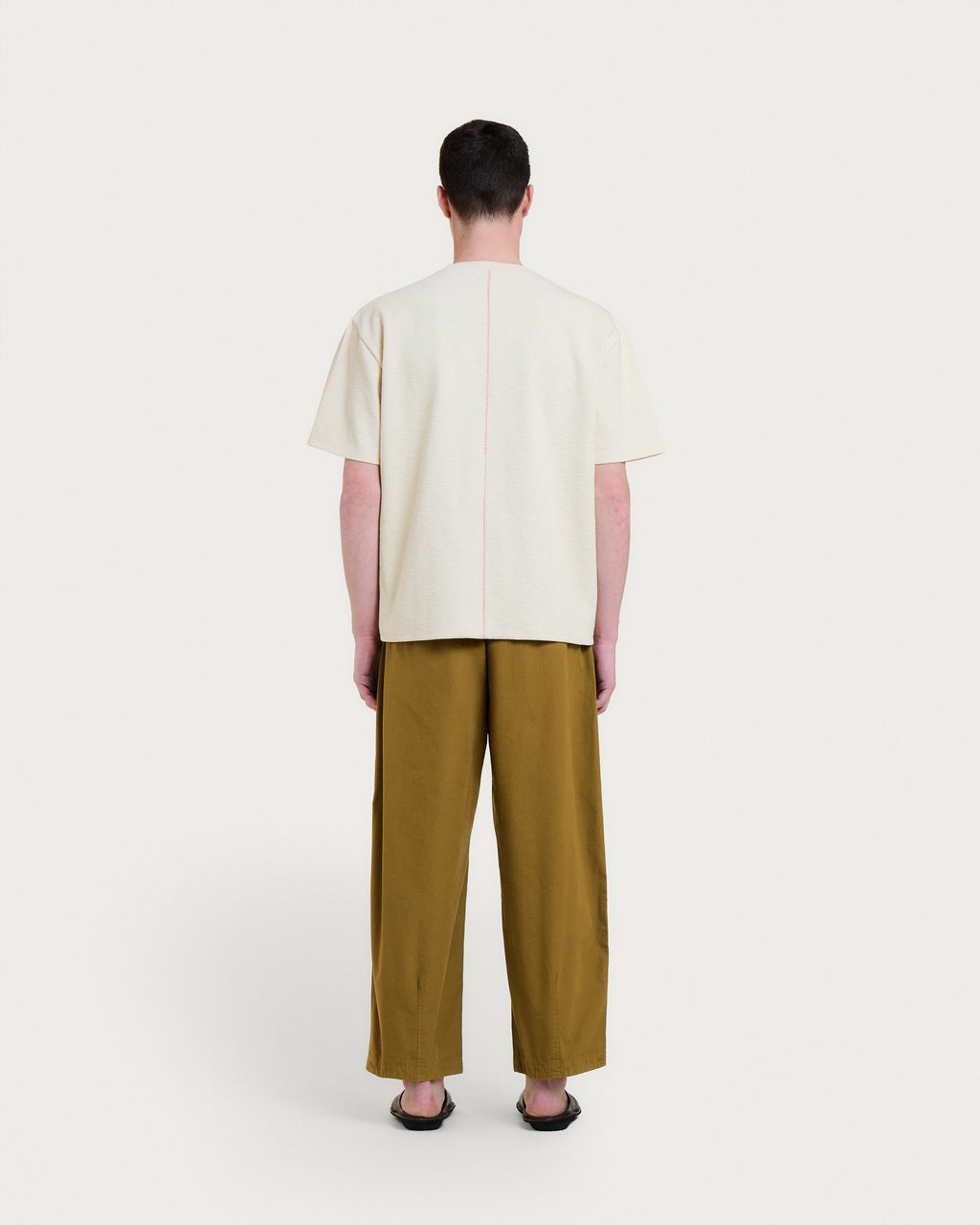 T-SHIRT EMILIO GRAINE CREAM