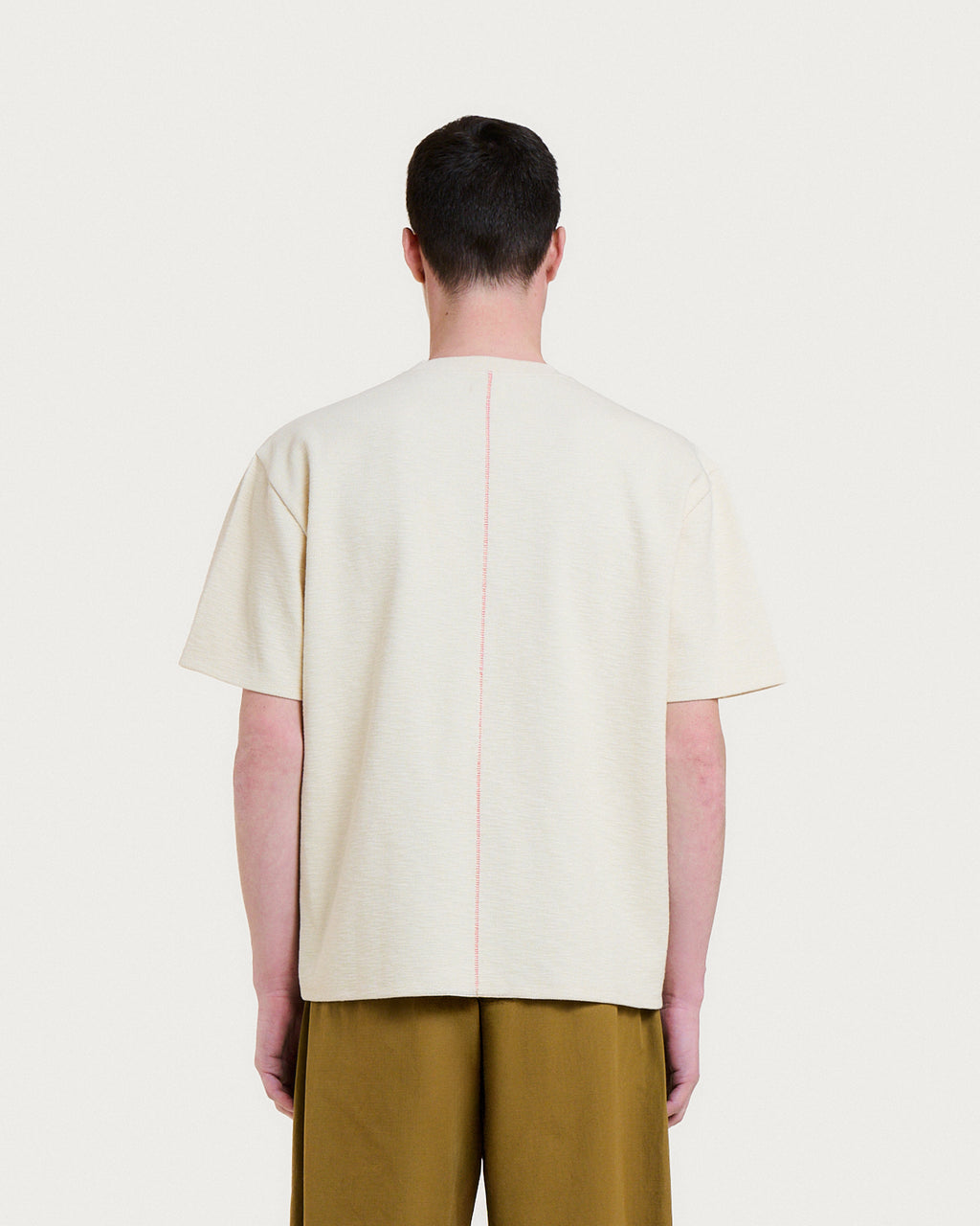 T-SHIRT EMILIO GRAINE CREAM