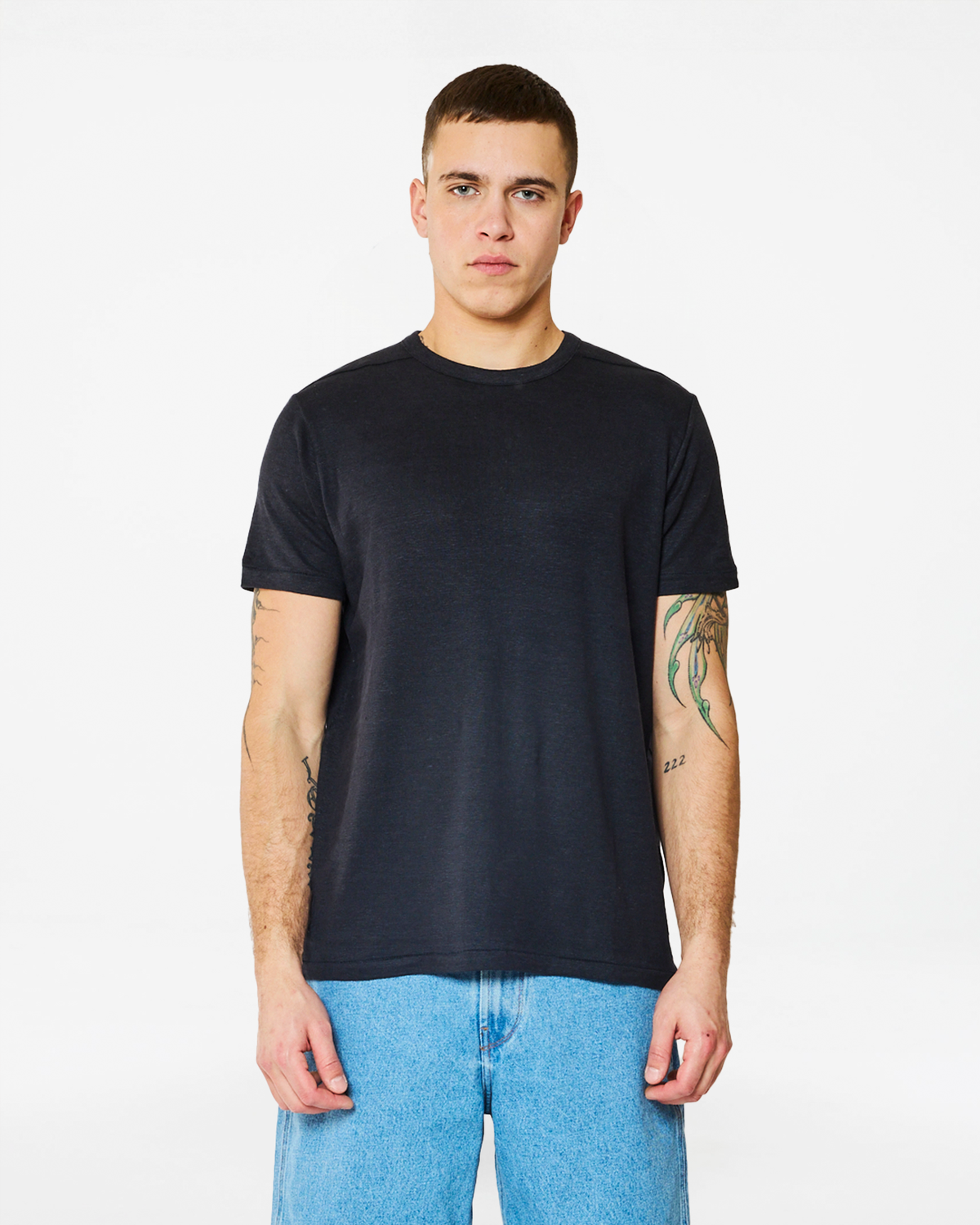 EOLE NAVY T-SHIRT