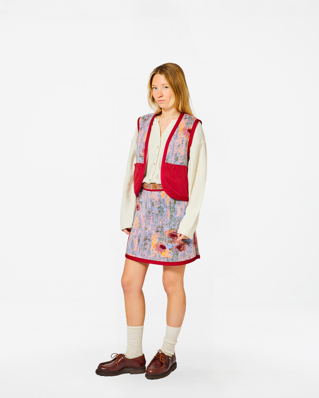 EVA NYMPHEASJACKET MULTI-KHAKI