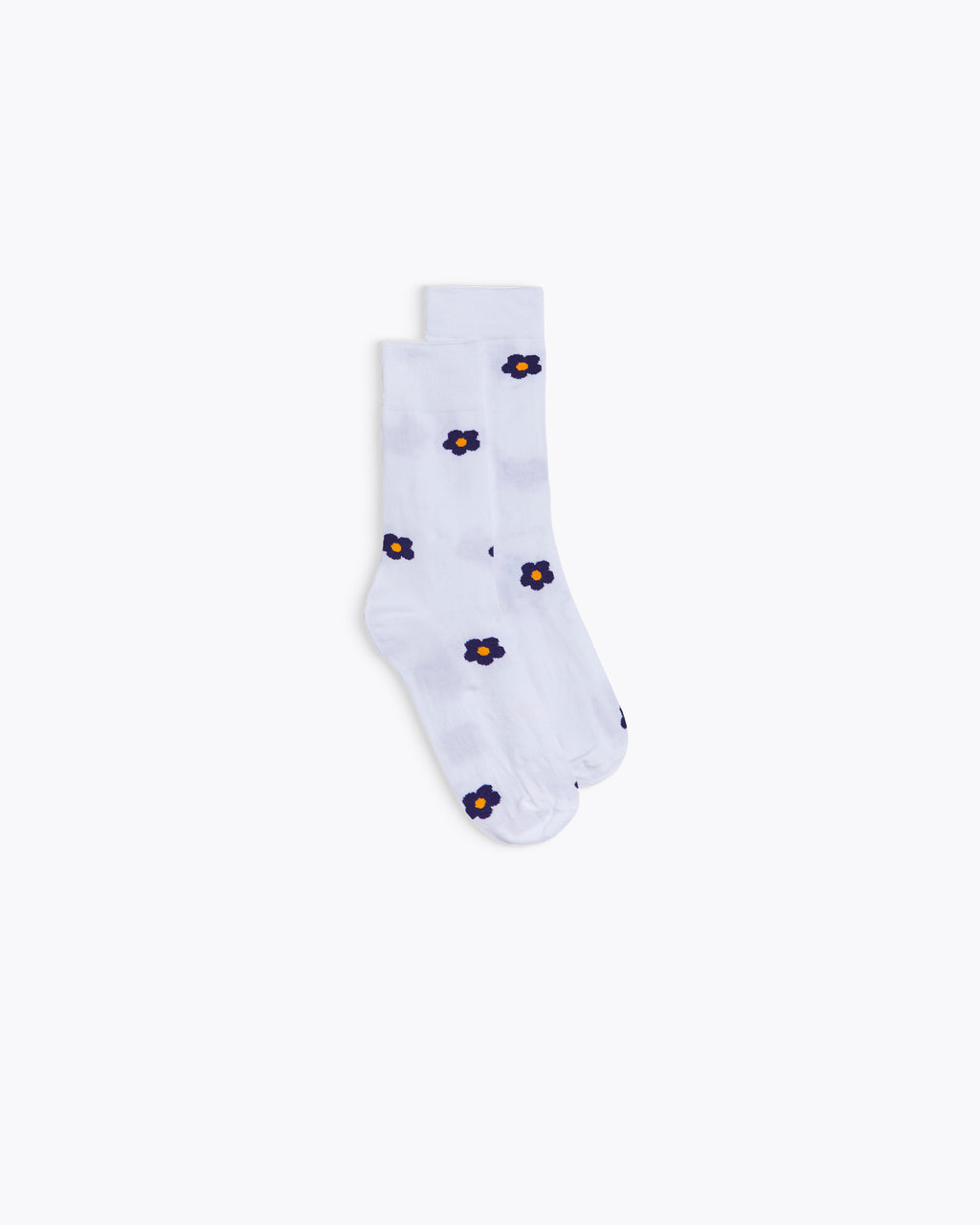CHAUSSETTES FANTASY BLUE FLOWERS