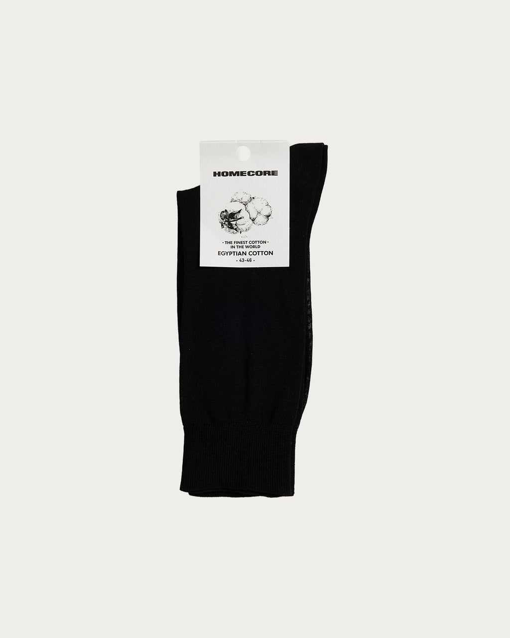 CHAUSSETTES COTON FIN BLACK