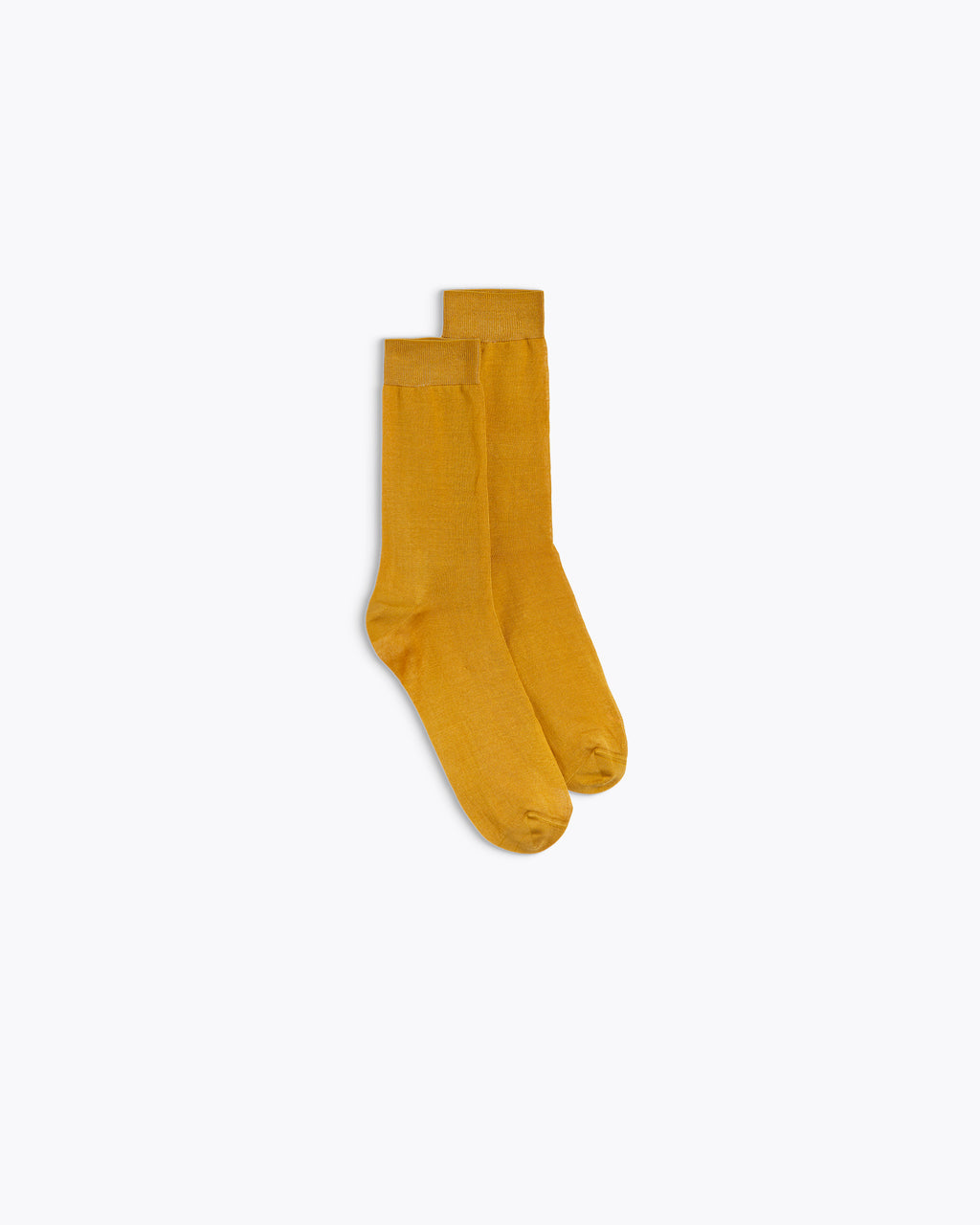 FINE COTTON GOLDEN BEIGE SOCKS