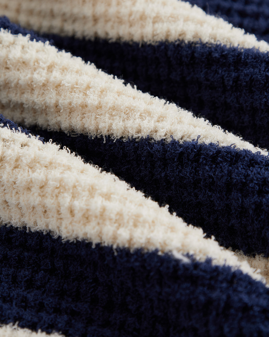 CARDIGAN FLAVIA SPUMA NAVY STRIPES