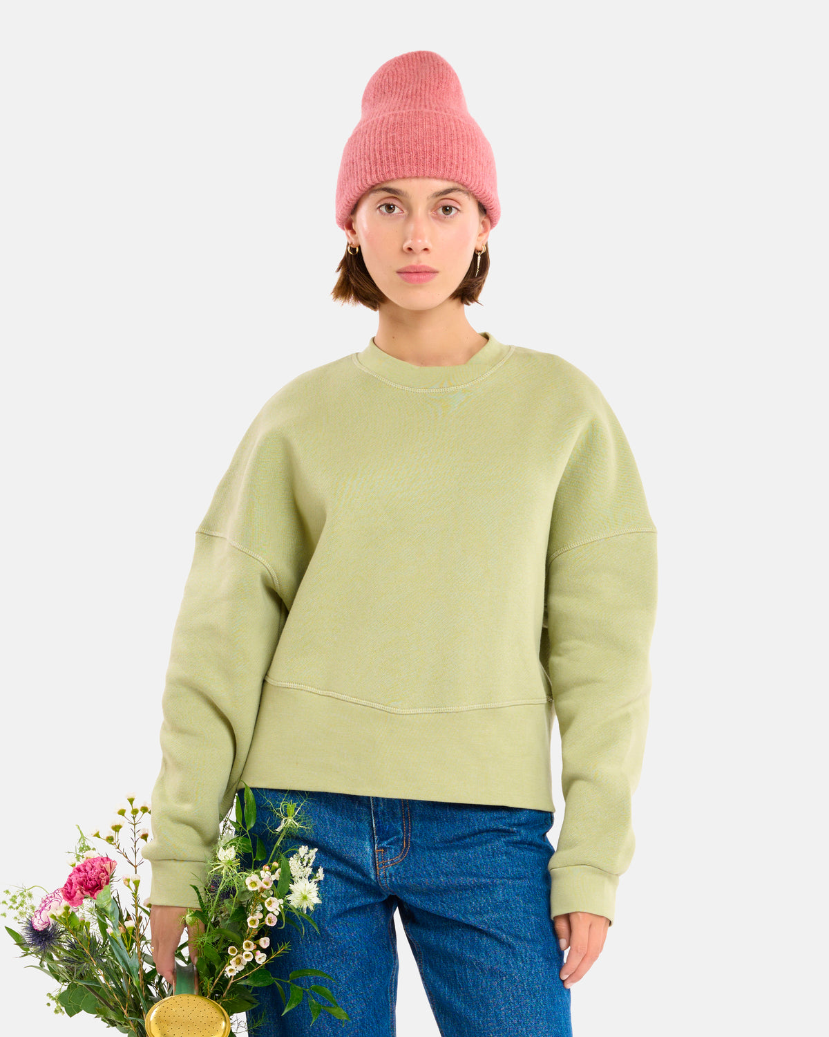 SWEATSHIRT FRAN MISTY GREEN