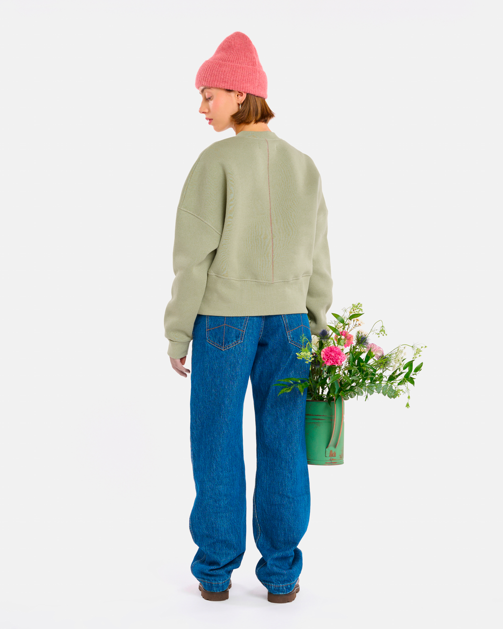 SWEATSHIRT FRAN MISTY GREEN