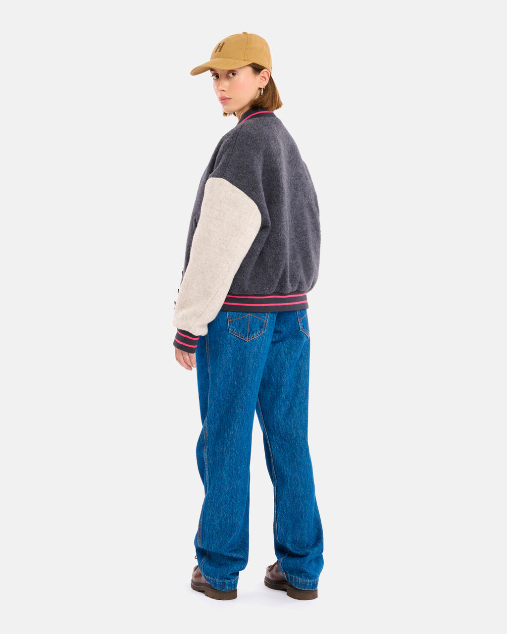 GAMMA WOOLLY JACKET ANTHRACITE-GREY