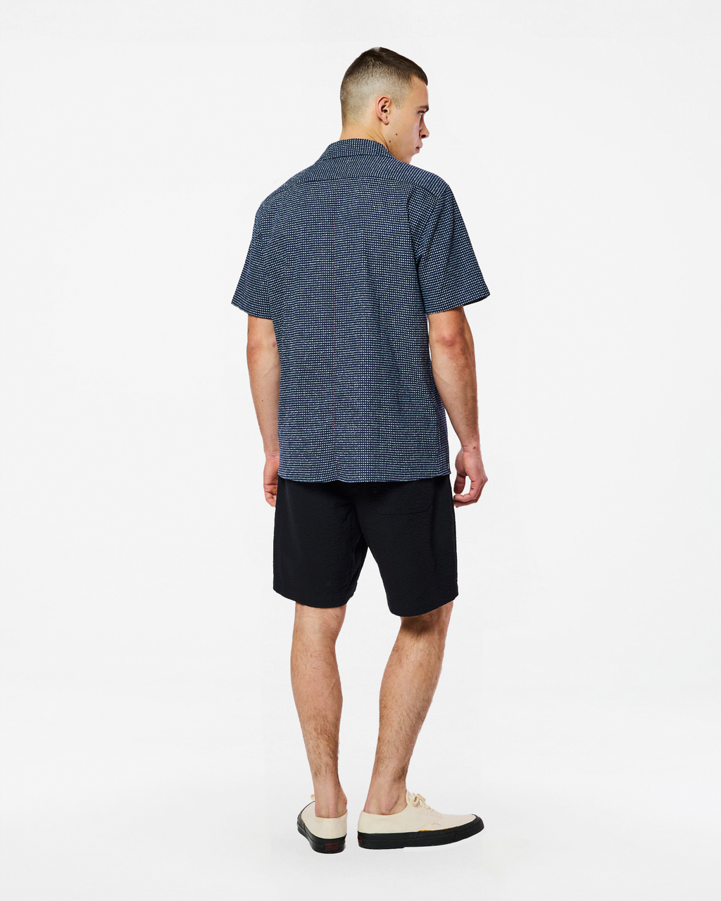 CHEMISE GUARDA CACTUS NAVY-WHITE