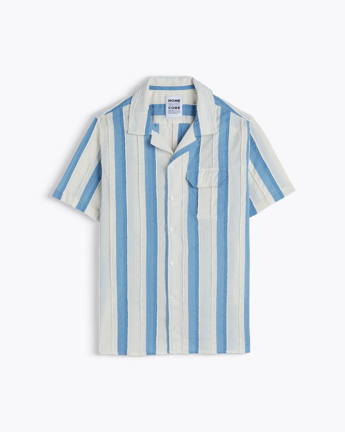 CHEMISE GUARDA BODRUM WHITE / NAVY