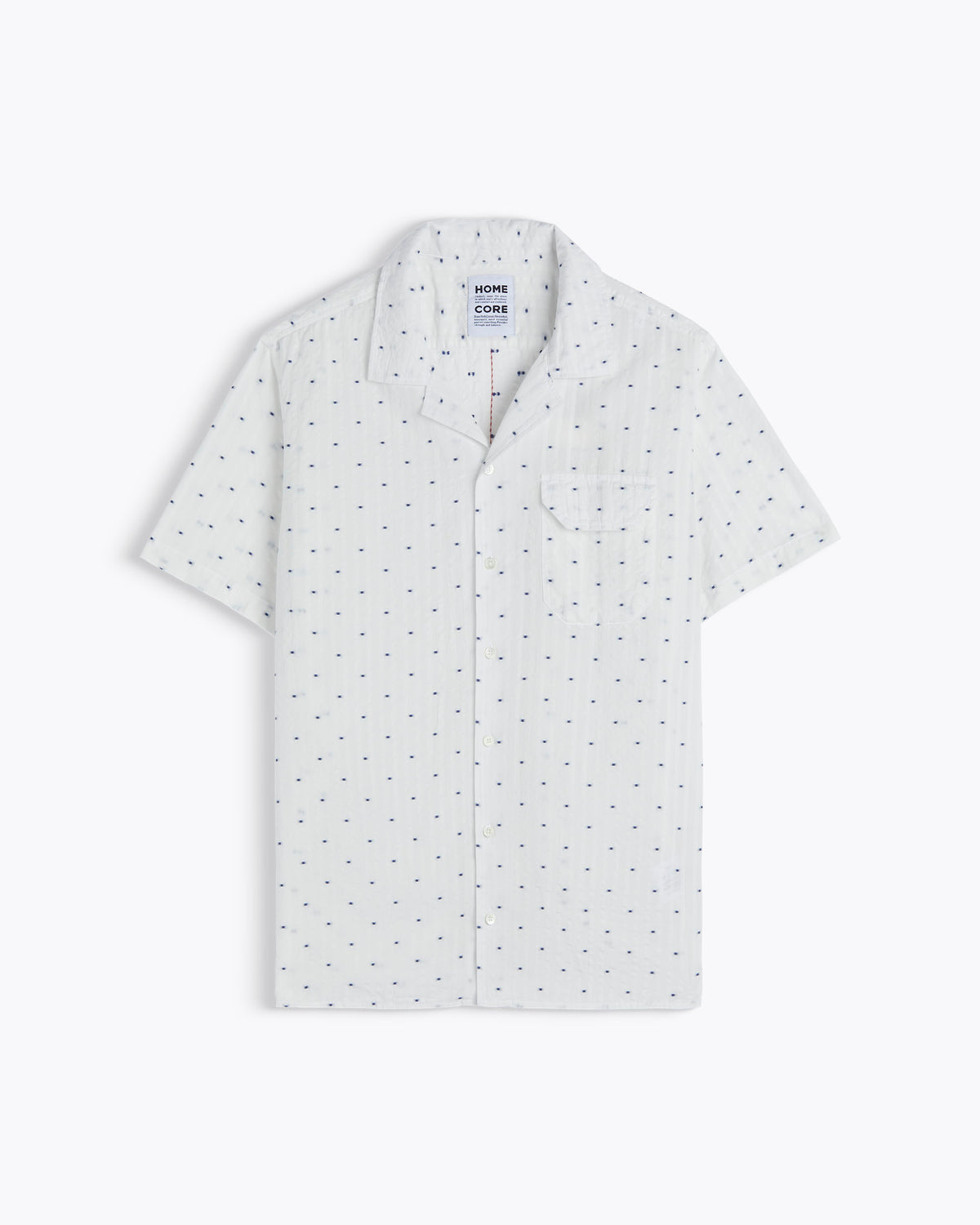 CHEMISE GUARDA CUT WHITE / BLUE