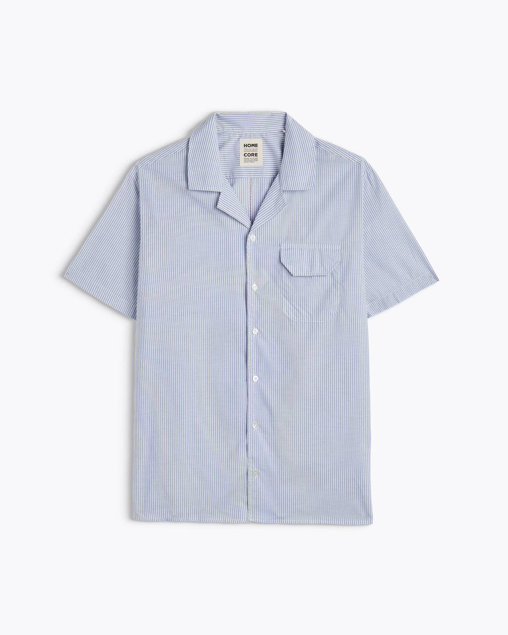 CHEMISE GUARDA SILK BLUE STRIPES