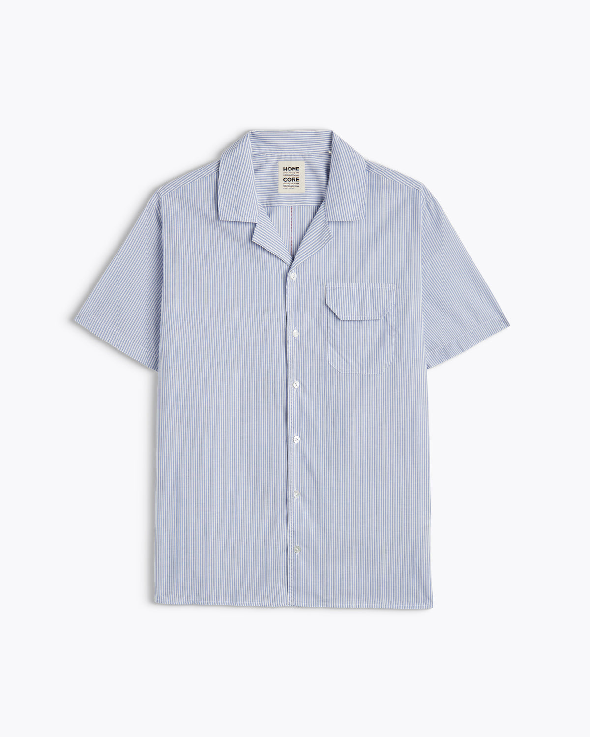 CHEMISE GUARDA SILK BLUE STRIPES