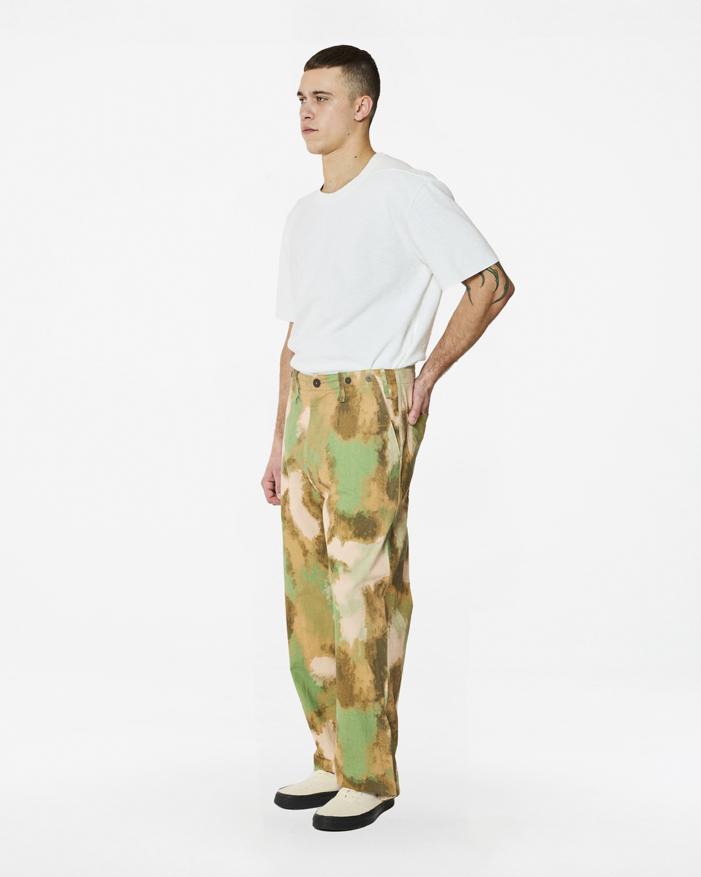 PANTALON HEMMING LIMA BROWN-GREEN