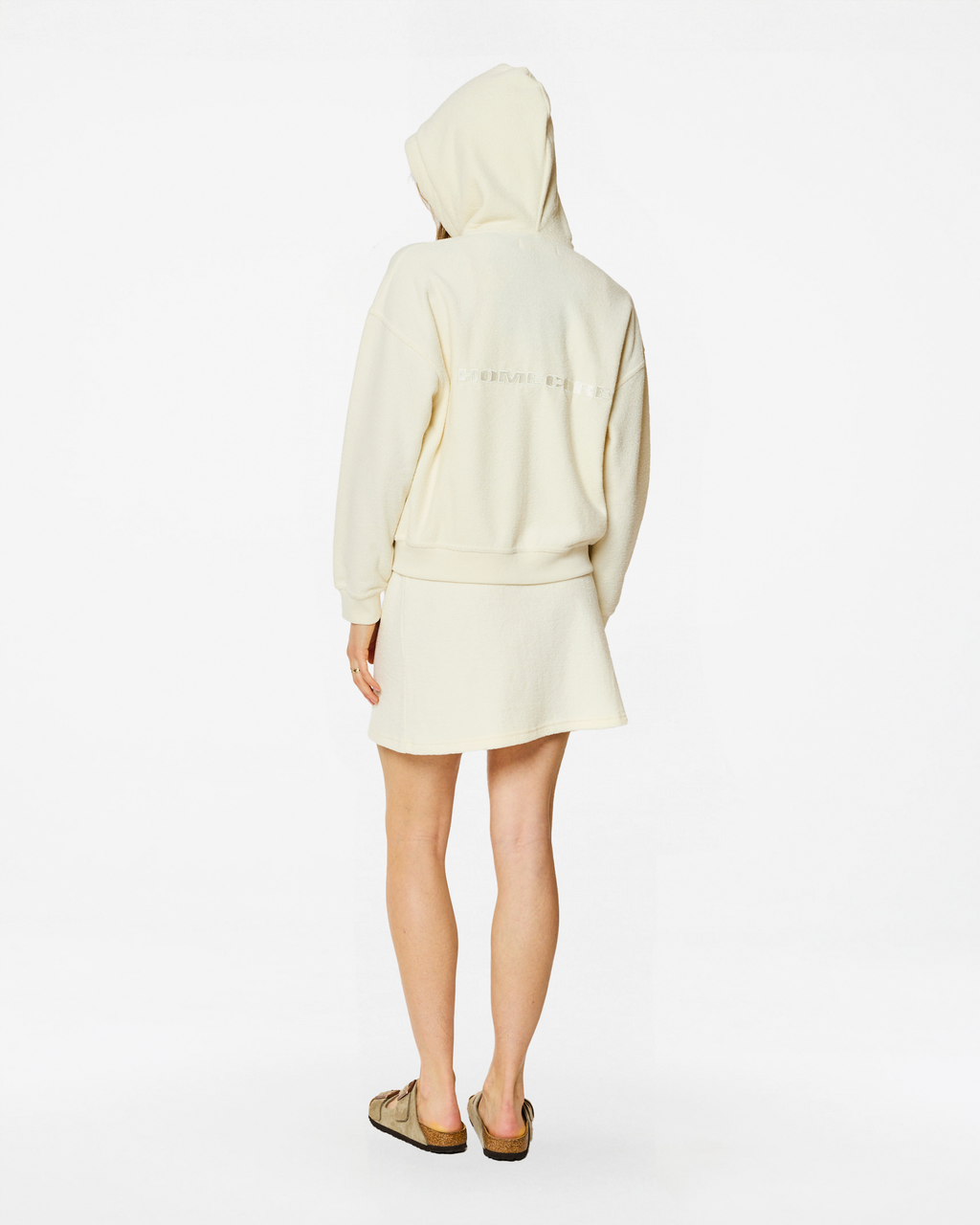 SWEAT À CAPUCHE HERA ECRU