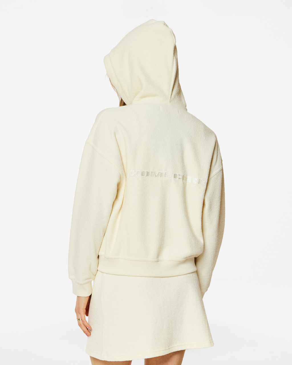 SWEAT À CAPUCHE HERA ECRU