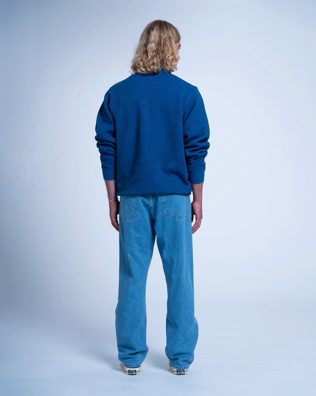 TERRY HALFZIP DEEP SEA